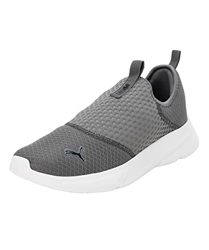 Puma | Melanite Slip On Men’S Sneakers | Cool Dark Gray-Black-White | 9Uk