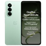 Oneplus Nord Ce6 Lite | 8Gb+128Gb | Vivid Mint | Segment’S Fastest Dimensity 7400 Apex Processor | 7000Mah Battery | Segment’S Highest 144Hz Refresh Rate | 50Mp Main Camera, 4K Video Recording