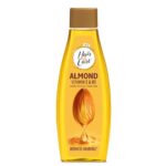 Hair & Care Almond, Vitamin E & B5 Non-Sticky Hair Oil – 500Ml | Up To 90% Less Hair Fall | Frizz Control | Smooth & Glossy Hair