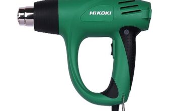 Hikoki Rh600Ts9Z – 2000W Corded Heat Gun With 2-Stage Heat Settings For Drying Paint Coats, Remelting Adhesives & Shrink Wrapping Applications, 0.57 Kg