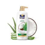 Parachute Advansed Protein Shampoo | With Coconut Milk And Aloe Vera | For Up To 100% Damage Repair & Up To 3X Softer Hair | Protein Lock Technology | Paraben-Free | For Men & Women | 1.2L