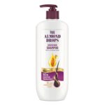 Bajaj Almond Drops Nourishing Shampoo With Almond Milk, Vitamin E & Biotin | For Soft, Shiny Hair | 10X Hairfall Reduction | Paraben Free- 340Ml