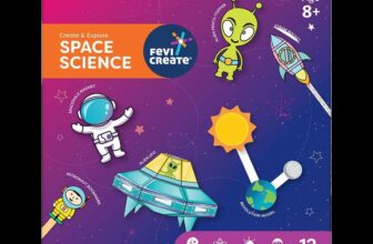 Fevicreate Space Science Kit, Diy Art & Craft Set, Includes Space Themed Activities & Game