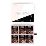 Cocosutra Drinking Chocolate Mix | 12 Single-Serve Sachets (20G Each) | 2 Sachets Each Flavour | Swiss Vanilla, Mocha, Caramel, Hazelnut, Mexican Spiced & Peppermint | Gluten Free & Vegan | Enjoy Hot Or Cold | 240G