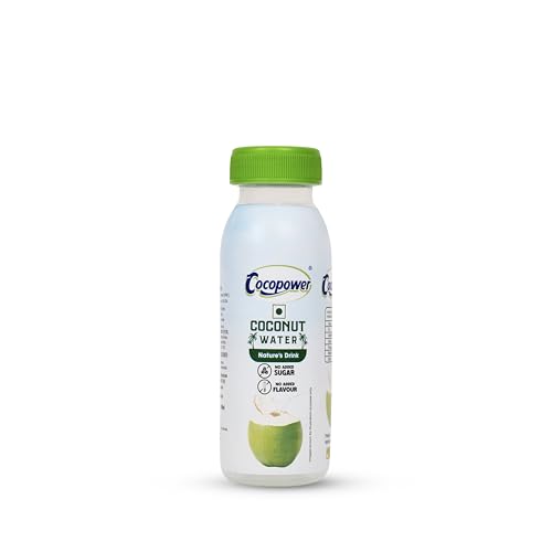 Cocopower Coconut Water | Instant Rehydration | No Added Sugar | Refreshing Recharge! | 180Ml (Pack Of 6)