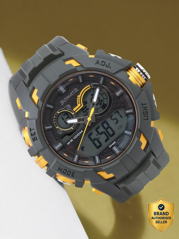 Sonata Np77045Pp05 Sf Ocean Series Analog-Digital Watch  – For Men