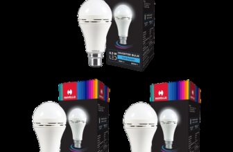 Havells 8.5 W Inverter Standard B22 Inverter Bulb(White, Pack Of 3)