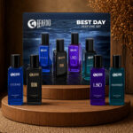 Beardo Best Day Perfume Gift Set | Strong & Long Lasting|Fresh & Aquatic|Gift 4 X 20 Ml Eau De Parfum  –  80 Ml(For Men)