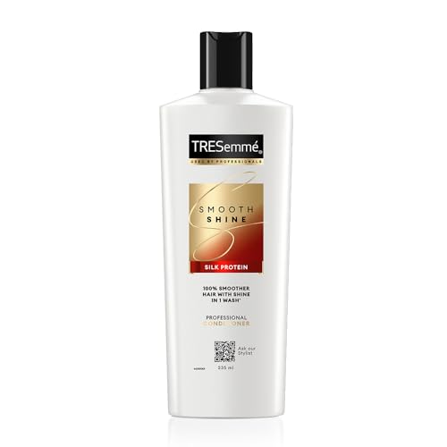 Tresemmé Smooth & Shine Conditioner 335Ml | With Biotin & Argan Oil For Silky, Smooth Hair | Paraben Free Conditioner For Dry & Damaged Hair