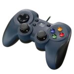Logitech G F310 Wired Gamepad, Controller Console Like Layout, 4 Switch D-Pad, 1.8-Meter Cord, Pc/Steam/Windows/Androidtv – Grey/Blue