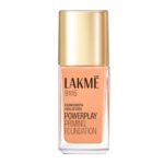 Lakme Powerplay Priming Foundation, Natural, Flawless Finish, Medium To Full Coverage, Built In Primer, Long Lasting, Spf 20, Warm Sand, 25Ml