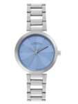French Connection | Blue Dial | Silver Strap | Quartz Watch For Women – Fcn060A