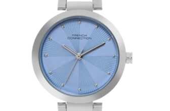 French Connection | Blue Dial | Silver Strap | Quartz Watch For Women – Fcn060A