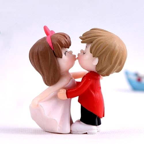 Cortina Cute Cartoon Car Dashboard Interior Decoration Accessories Decoration Ornaments Plastic Crafts Girl And Boy Couple Ornaments