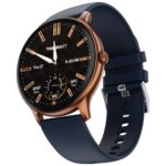Fire-Boltt Phoenix Pro Round Smart Watch 1.39″ Hd Display With Bluetooth Calling, Ai Voice Assistant, Spo2 & Heart Rate Monitor, 120+ Sports Modes, Ip67 Waterproof Smartwatch For Men & Women – Blue