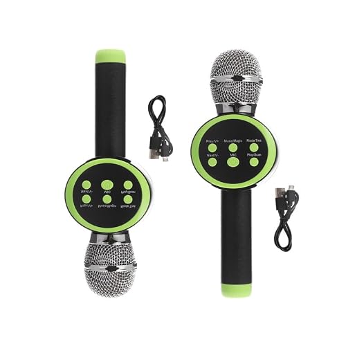 Trideo Karaoke Crophone And Speaker Set For Home Entertainment. Kid-Friendly Cropho With Portable Speaker, Perfect For Karaoke Parties, Birthday Celebrations, And Music Enthusiasts