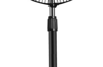 Flipkart Smartbuy Falcon | High Speed | Economy | Metal Body With 2 Year Warranty Ultra High Speed 400 Mm Pedestal Fan(Black | Pack Of 1)