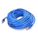 Madhabi Cat5 Ethernet Cable 1.5 Meter – High-Speed Lan Network Patch Cord With Rj45 Connector For Computer, Router, Modem, Switch, Gaming, Smart Tv – Blue