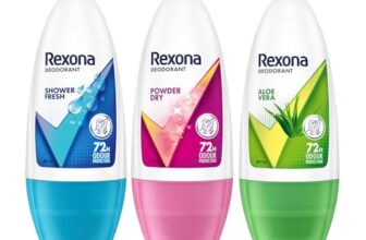 Rexona Women Underarm Roll-On Deodorant Combo Of 3 | Aloe Vera, Shower Fresh & Powder Dry Underarm Roll On (50Ml Each)