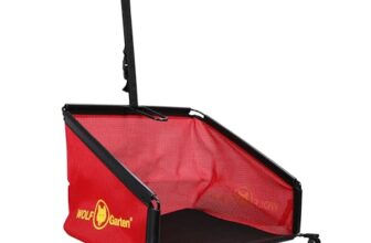 Wolf-Garten 196-655-650 Grass Catcher, 20L Grass Catching Capacity, Compatible With Mower Tt 350 S, Suitable For Grass Collection, Lawn Aesthetics, Easier Cleanup, Fs-350, Dimensions: 5.7X8.8X15.7 Cm