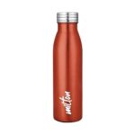 Milton Breeze 750 Stainless Steel Water Bottle 730 Ml, Single Walled, Isi Certified I Leak Proof Lid, Rust Proof I For School, Office, Gym I Mettalic Brown