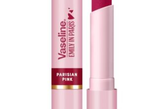 Vaseline Parisian Pink | Emily In Paris Limited Edition | Pink Tinted Lip Balm Stick, 24H Moisturization, 3G