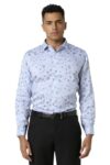 Van Heusen Men Cotton Slim Fit Shirt (Vdsfgslpk73245_Beige, 42