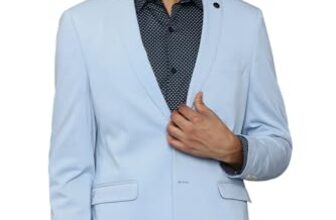 Allen Solly Men’S Blazer (Asbzmujf010479_Blue_36