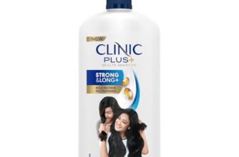 Clinic Plus Strong & Long Shampoo 1 L|| With Milk Proteins & Multivitamins For Healthy And Long Hair – Strengthening Shampoo For Hair Growth