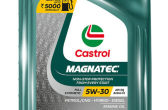 Castrol Magnatec Stop-Start 5W-30 Api Sn Full Synthetic Full-Synthetic Engine Oil(5 L, Pack Of 1)