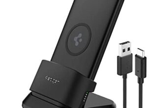Spigen Arcpack 10000Mah 20W 3In1 Wireless Power Bank – Black