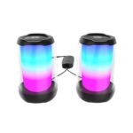 Hp Multimedia Speaker Dhs-5100, High Power Speaker With Pure And Pleasant Sound Quality; Rgb Light Effect; Usb Powered; Bluetooth® 5 Connectivity Support; Dual Speaker Design