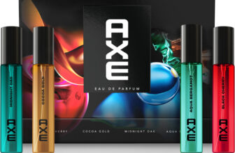 Axe Perfume Gift Set For Men 4 Premium Fragrances 12Hr Long Lasting Eau De Parfum  –  15 Ml(For Men)