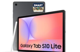 Samsung Galaxy Tab S10 Lite With Ai [Smartchoice], S Pen In-Box, 27.7 Cm (10.9 Inch) Display, Object Eraser, 90Hz Refresh Rate, Ip42 Rating, 6Gb Ram, 128Gb Storage, Wi-Fi Tablet, Gray
