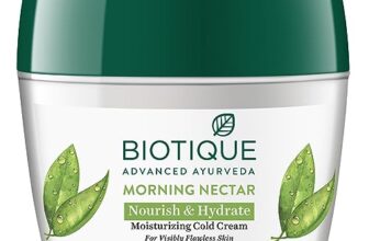 Biotique Bio Morning Nectar Visibly Flawless Moisturizing Cream, 175G