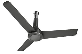 Havells 1200Mm Crista Bldc Motor Ceiling Fan | Premium Finish With Rf Remote, 100% Copper, Upto 60% Energy Saving | Low Noise: 55Db, 2 Year Warranty, Dust Resistant | (Pack Of 1, Slate)