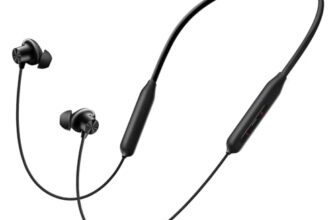 Oneplus Bullets Wireless Z3 In-Ear Neckband With 12.4Mm Drivers, 3D Spatial Audio,10 Mins Charge For 27 Hrs Playback, 4 Eq Preset, Dynamic Bass Enhancement & Bt5.4