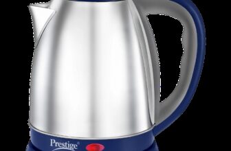 Prestige Atlas Electric Kettle(1.5 L, Blue, Silver)