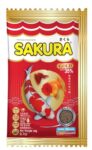 Sakura Gold Super Premium Fish Food With Vitamin Complexes + Krill & Astaxanthin In Micro 1Mm Pellet 20Gm