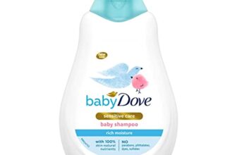 Baby Dove Shampoo 400 Ml, Mild No Tears Rich Moisture Baby Shampoo For Kids, Gentle Care For Baby’S Soft Hair – No Sulphates No Paraben Shampoo
