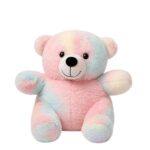 Kids Store Super Soft Rainbow Teddy Bear Stuffed Toy Fluffy Multicolor Plush Doll With Cute Expression Ideal Gift For Children Toddlers Decoration Playtime Buddy Plush Collectors(30 Cm)