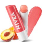Nivea Lip Balm, Fruity Peach Shine,4.8 G (Pack Of 1)