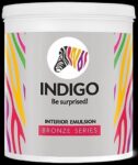 Indigo Interior Emulsion Sliver Series – White | Interior Paint | Matt Finish | 10 Liters | White