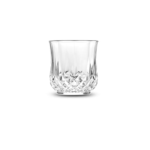 Cello Falooda Glass Set Of 2 Pcs 300Ml, Transparent | Freezer & Fridge Safe, Leadfree Dishwasher Safe Toughened Crystal Clear Glasses Set For Drinking Juice Milkshake Cocktail Mocktail Coldrinks Soda