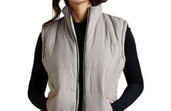 Amazon Brand – Symbol Women’S Quilted Jacket (Aw19Kj002_Stone Grey_X-Small Xs)