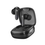 Madrabbit Drift In-Ear Earbuds, 45H Playtime, Enc Mics, 10Mm Driver, 50Ms Low Latency Gaming, Ipx4, Touch Controls, Bt V 5.3, Fast Charging, Made In India (Black)