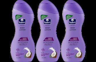Parachute Advansed Deep Nourish Body Lotion, With Pure Coconut Milk, 72H Moisturization 250Ml X 3(750 Ml)