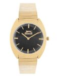 Slazenger Black Round Dial 3Hands Analog Watch For Women -Sl092261306