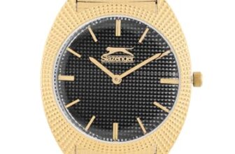 Slazenger Black Round Dial 3Hands Analog Watch For Women -Sl092261306