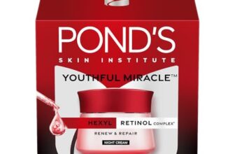 Pond’S Youthful Miracle Hexyl Retinol Complex, Renew & Repair Night Cream 50G